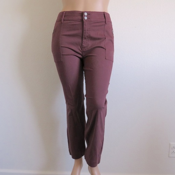 KUT from the KLOTH Jeans Women's Ankle Straight Leg Utility Jogger Size 10 NWT - Picture 3 of 5